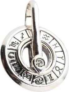 Pandora Zodiac Wheel Medallion Charm - Dames - Kettingen - Wit - ONE Size - Accessoires