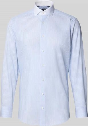 Olymp Regular Fit Business-Hemd mit Kentkragen in Bleu, Gr&ouml;&szlig;e 39