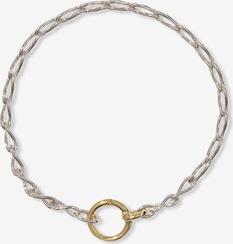 Otiumberg Zweifarbiges Armband aus Silber Eternal Link Up