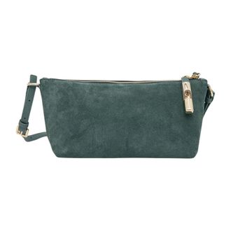Furla Tassen, Dames, Groen, ONE Size, Leer, Debbi Mini