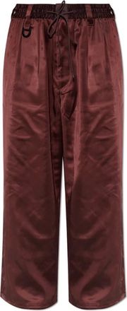 Yohji Yamamoto Donna, Pantaloni, Rosso, XS, new