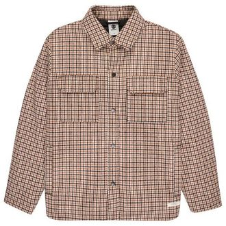 Element Lodge Check Freizeitjacke f&uuml;r Herren | braun