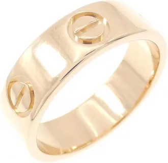 Cartier Pink Gold Pink Gold (18K) Band Ring (Pre-Owned)