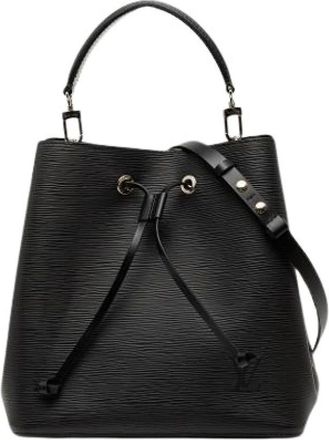 Louis Vuitton Pre-owned Bucket Bags, female, Black, Size: ONE SIZE Pre-owned Bucket Bag
