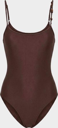 Nicholas Dione Beaded One-Piece Swimsuit