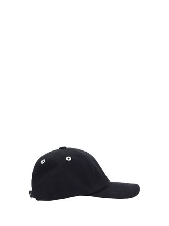 Ami Mens Adc Baseball Hat Noir Cotton E Hairbands