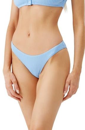 Melissa Odabash Salerno Rib Bikini Bottoms in Oasis Ribbed at Nordstrom Rack, Size 10
