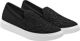 Vivaia Classic Slip-On Unisex Sneakers in Black at Nordstrom, Size 6.5