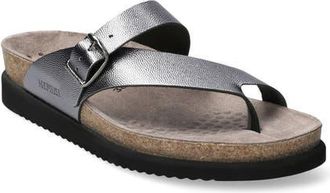 Mephisto Helen Toe Loop Sandal in Grey Odysee at Nordstrom, Size 10
