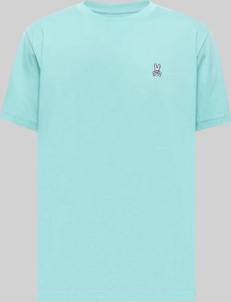 Psycho Bunny Mens Classic Crew Neck Tee AQUA HAZE / XXXL