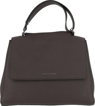 Orciani Sveva Soft Medium Shoulder Bag - Bags - Mujer - Marr&oacute;n - ONE SIZE