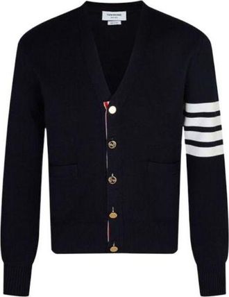 Thom Browne Cardigan Navy MKC171A-00219-415