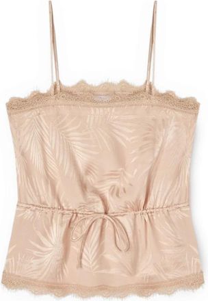 Motivi Tops, Dames, Roze, L, Satijn, Sleeveless Tops