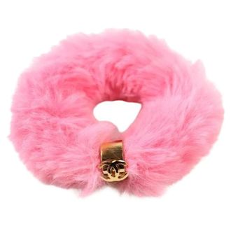 Chanel Pre-owned Accessories, female, Pink, Size: ONE SIZE Pre-owned Plastic Hair Accessory