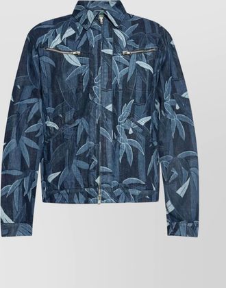 Kenzo cotton zip-up lightweight jacket