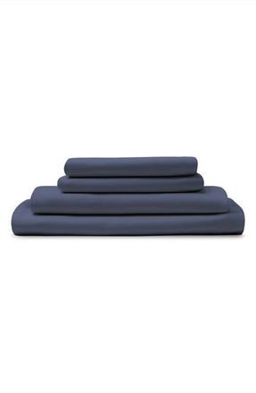 Sijo Sateen Sheet Set in Sapphire at Nordstrom, Size California King