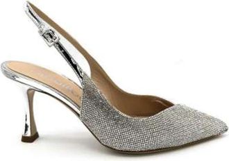 Ninalilou Schoenen - Dames - Pumps - Grijs - 36 EU - Leer - Schoenen