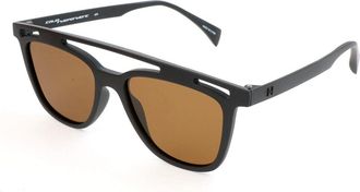 Italia Independent II IS035 Polarized 009.000 Mens Sunglasses Black Size 51