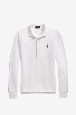 Polo Ralph Lauren Langarm-Stretch-Polohemd Pony