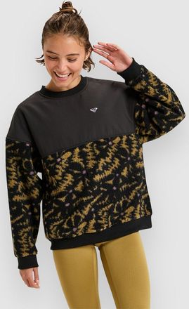 Roxy Waves Of Warmth Layered Crew Sweater
