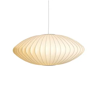 HAY Nelson Saucer Bubble Pendelleuchte M, &Oslash; 63.5 x H 25.5 cm, off white