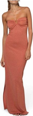 Beliza Mujer, Vestidos, Naranja, Talla: L