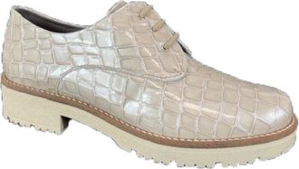 Pitillos Sneaker 10.771 - Dames - Veterschoenen - Beige - 41 EU - Leer - Schoenen
