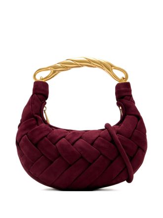 JW PEI Orla weave handbag - women - Suede/Polyester - One Size - Purple