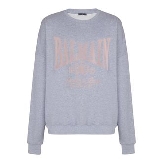 Balmain Printed Cotton Sweatshirt