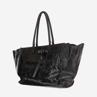 Benedetta Bruzziches Womens Weekend Leather Bag Black Shoulder
