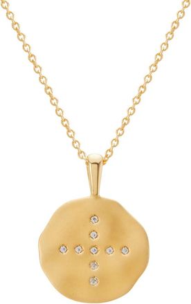 Murkani Halcyon Pendant Necklace in Yellow Gold at Nordstrom