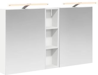 vidaXL Juego De Muebles De Ba&ntilde;o 3 Uds. 120 X 14,5 X 70 Cm Vidaxl