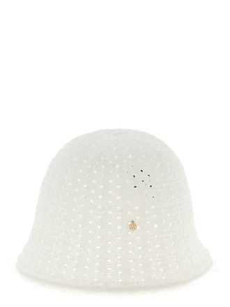 Maison Michel Bucket Hat - Cream