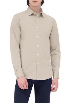 Bugatchi James OoohCotton Button-Up Shirt in Stone at Nordstrom Rack, Size Xx-Large