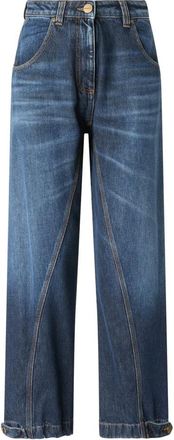 Pinko Pinko, Jeans, Dames, Blauw, W29, Denim, Straight Jeans