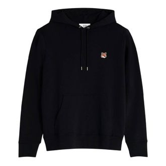 Maison Kitsun&eacute; Maison Kitsune Fox Head Patch Regular Hoodie