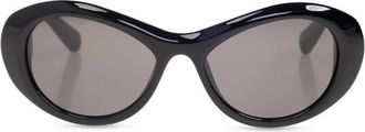 Jacquemus Rond Zonnebril - Dames - Zonnebrillen - Zwart - ONE Size - Accessoires