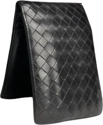 Bottega Veneta Pre-owned Vintage Kaarthouder & Portemonnee - unisex - Vintage Accessoires - Bruin - ONE Size - Leer - Vintage
