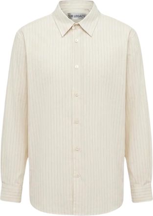 Our Legacy Beyond Pinstripe Relaxed-Fit Shirt