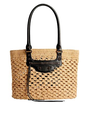 Balenciaga Natural Le City Medium Tote