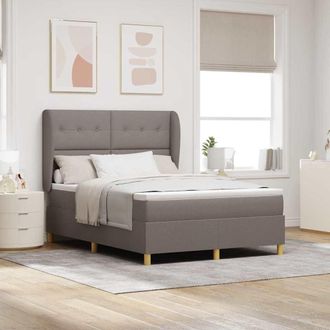 vidaXL Vidaxl Letto A Molle Con Testiera Talpa 200 X 140 Cm Tessuto