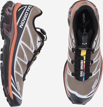 Salomon Unisex Sneakers Xt-6 Brown Trainers