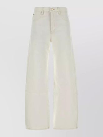 Frame Denim the bow denim wide leg trousers