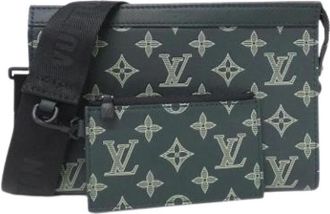 Louis Vuitton Pochette a spalla Pre-owned - - Pre-owned - Uomo - Verde - ONE SIZE