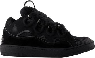 Lanvin Womens Curb Sneakers - Lanvin Synthetic Black Shoes