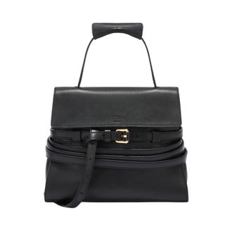 Moschino Tie Me Small Bag - Dames - Handtassen - Zwart - ONE Size - Tassen