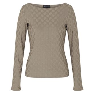 Emporio Armani Jacquard Jersey Jumper
