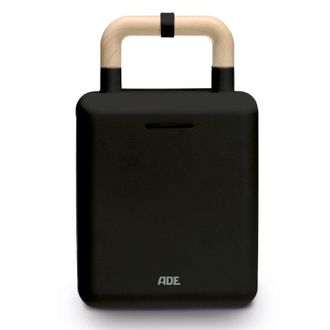OEM Gofrera Ade Kitchen, 14&times;22,5&times;9,5 Cm, Negra