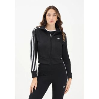 adidas Dames, Sweatshirts & Hoodies, Zwart, Maat: L Poliester