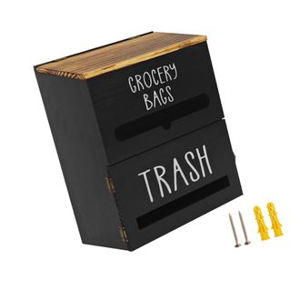 OEM Organizadores De Bolsas De Basura Pr&aacute;cticos Para Montaje En Pared - Negro
